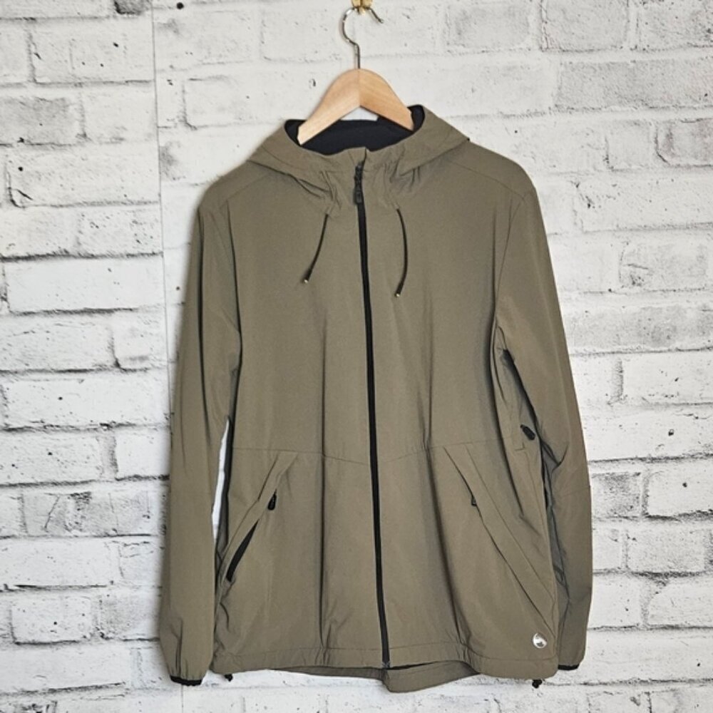 WindRiver Green Tick Mosquito Repellent Hooded Jacket Womens Large